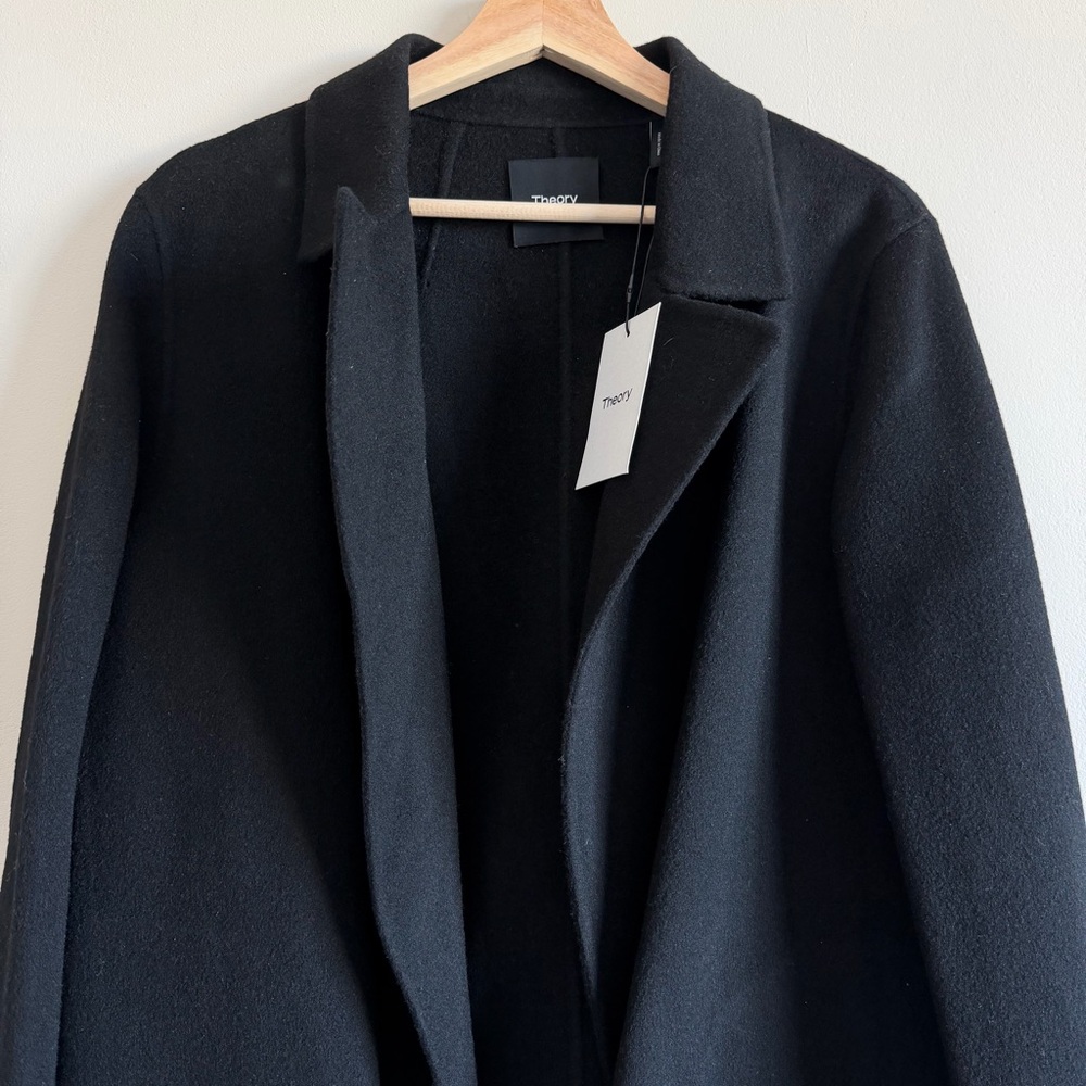 Theory Sileena Winsome 2 Wool Cashmere Coat - Picture 4 of 10